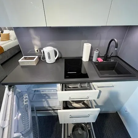 Premium 214 Planeta Mielno - Balkon, Klimatyzacja, 100 M Od Plazy