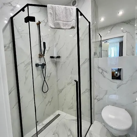 Premium 214 Planeta - Balkon, Klimatyzacja, 100 M Od Plazy Apartman *