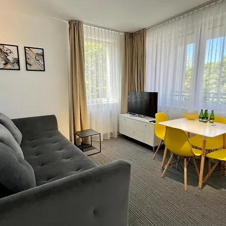 Premium 214 Planeta Mielno - Balkon, Klimatyzacja, 100 M Od Plazy *